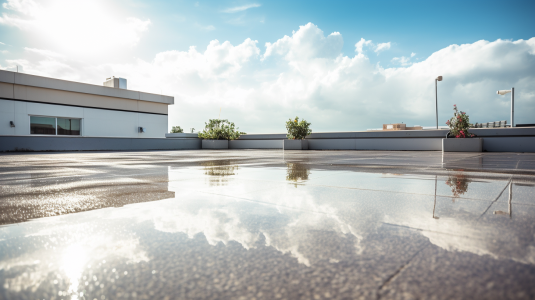 The Challenge of Ponding Water on Flat Roofs: Solutions and Insights