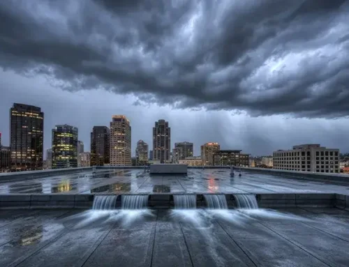 Emergency Flat Roof Drainage: Immediate Solutions for Ponding Water on Commercial Buildings in Downtown San Diego During Heavy Rains
