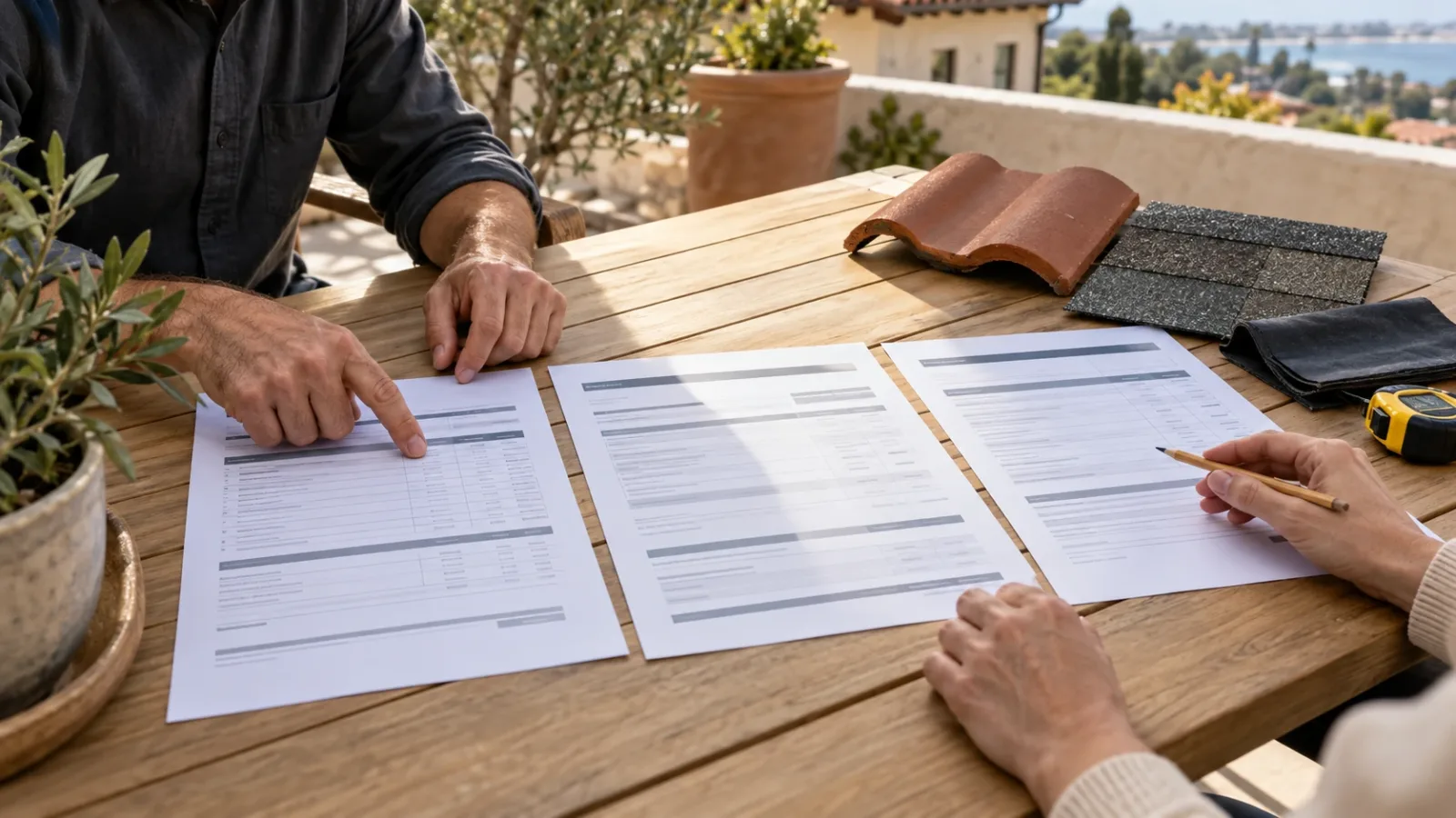 3. Compare Detailed Written Roofing Estimates, Not Just Prices