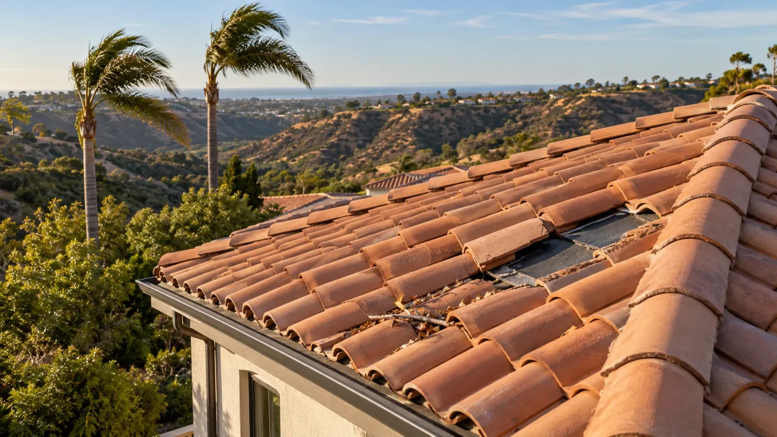 How to Deal with Roof Wind Damage in San Diego